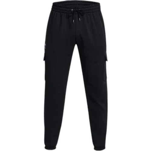 Under Armour Essential Fleece Cargo Pants 'Black'