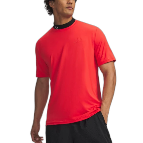 Under Armour Vanish Energy Quick Dry T Shirts Men's Race Red Crew Neck Moderate