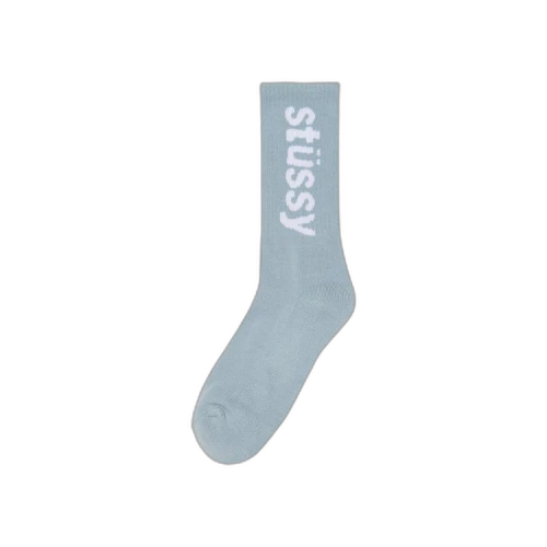 Stussy Helvetica Sock 'Blue'