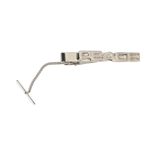 Stussy Peace Tie Clip 'Silver'