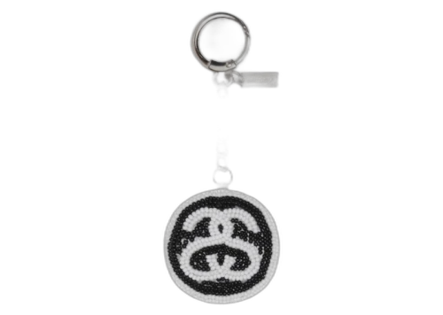 Stussy SS Link Beaded Ball Keychain Multicolor