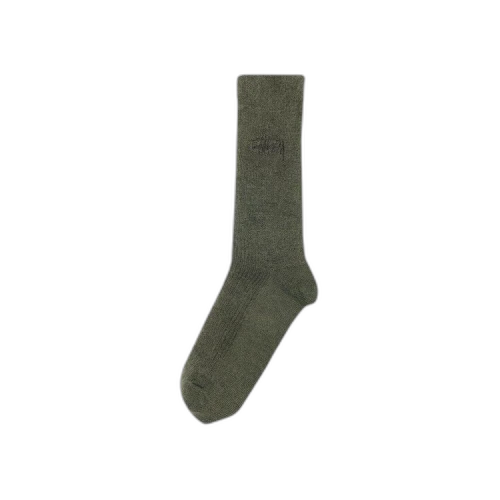 Stussy Shaggy Mohair Sock Forest