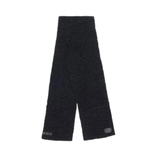 Stussy Pieced Alpaca Wool Scarf Black