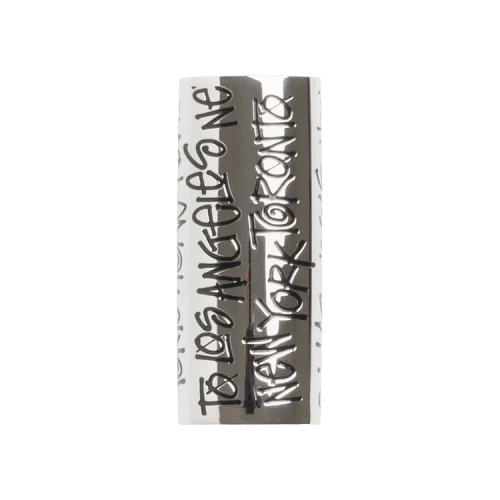 Stussy City Metal Lighter Case 'Silver'