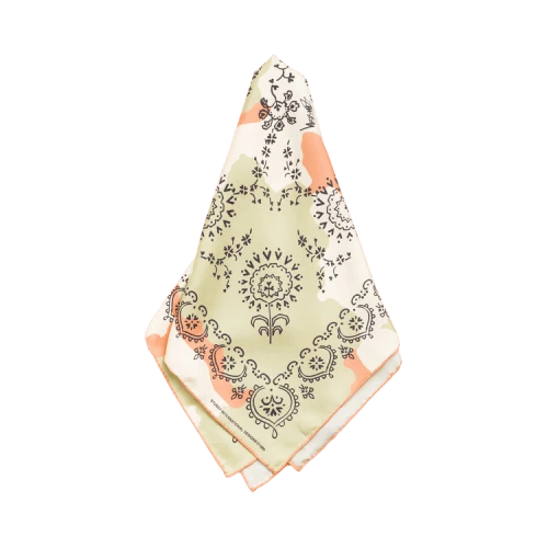 Stussy Pattern Silk Bandana 'Camo'