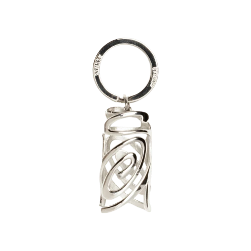 Stussy Lighter Holster Keychain 'Silver'