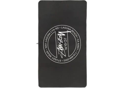 Stussy Dot Speed Dry Towel Black/White