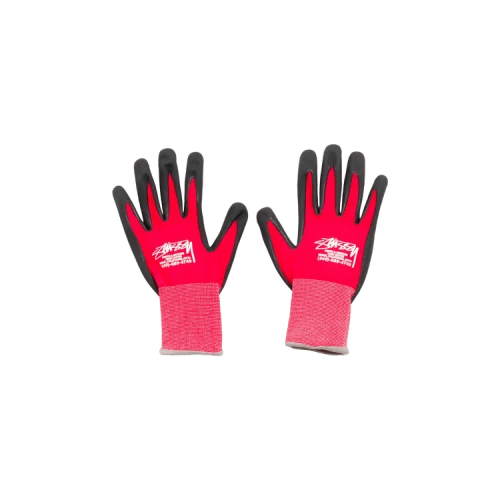 Stussy Utility Gloves 2-Pack 'Black/Red'