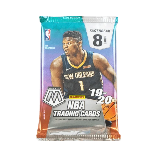 2019-20 Panini Mosaic Fast Break Basketball Hobby Pack