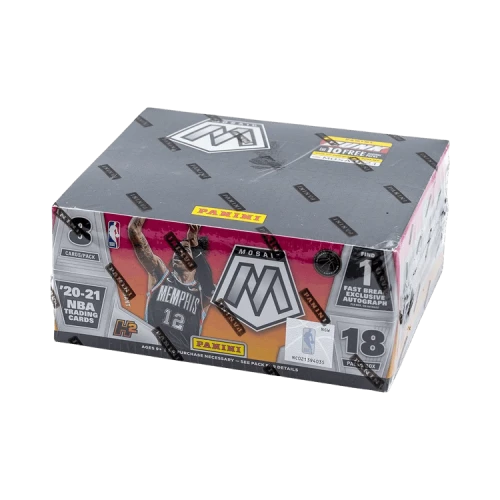 2020-21 Panini Mosaic Fast Break Basketball Hobby Box