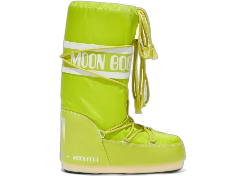 Moon Boot Icon Nylon Boot Lime Green