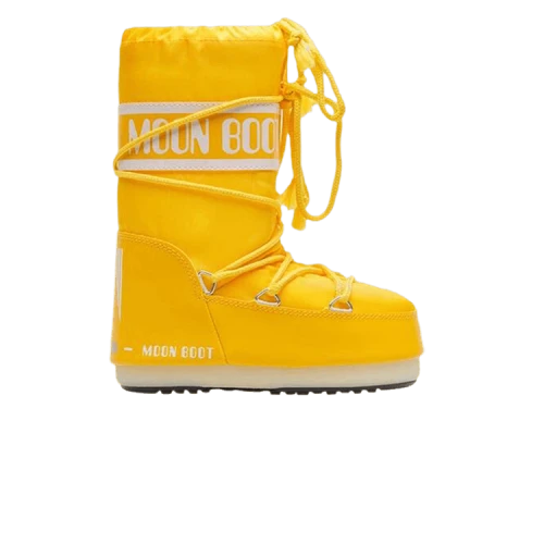 Moon Boot Icon Nylon Yellow (Women's)