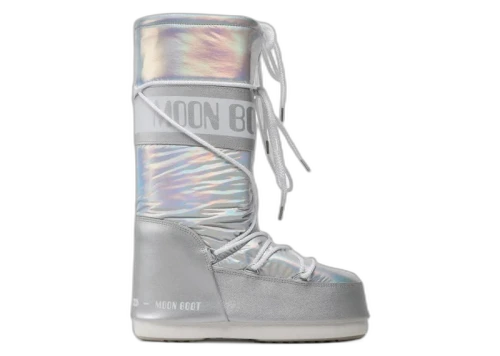 Moon Boot Icon Met Boot Silver