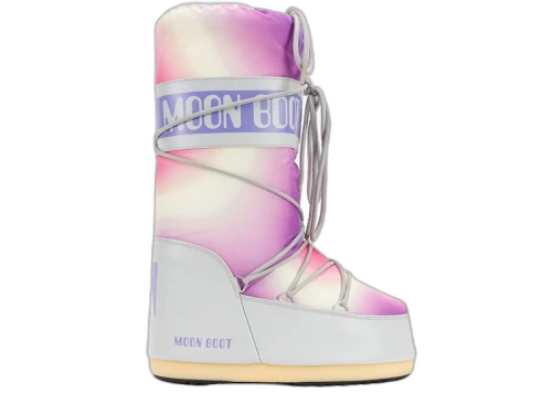 Moon Boot Icon Boot Tie Dye Glacier Grey (Women's)