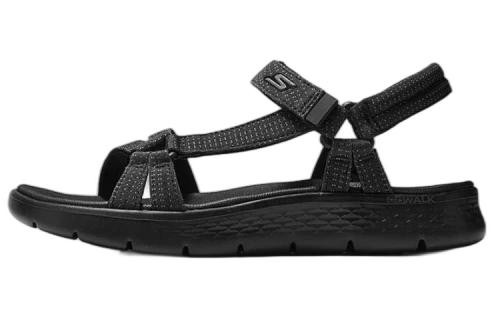 Skechers Go Walk 5 One Strap Sandals Women's Black