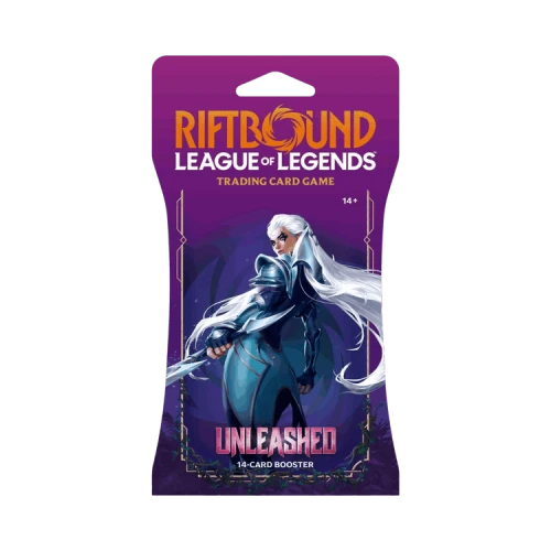 Riot Games Riftbound: League Of Legends Unleashed Sleeved Booster Pack