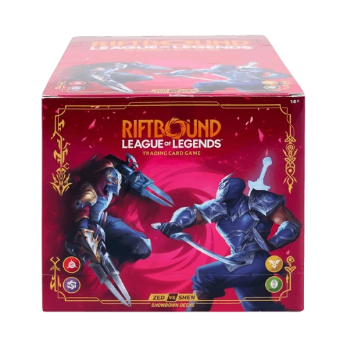 Riot Games Riftbound: Vendetta Showdown Decks: Zed Vs Shen