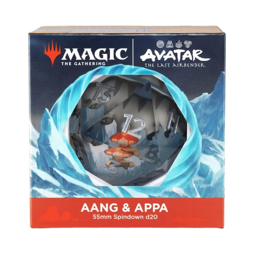 Magic: The Gathering Magic the Gathering Avatar: The Last Airbender Aang & Appa 55mm Spindown Life Counter