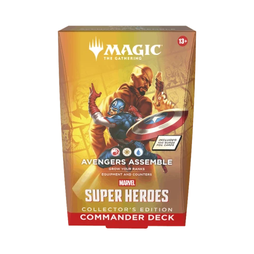 Magic: The Gathering Marvel Super Heroes Commander Deck (Collector's Edition)