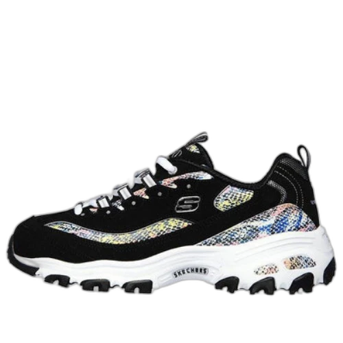 Skechers D'Lites Smooth Glide 'Black Multi' (Women's)