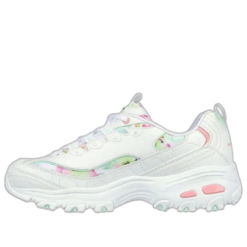 Skechers D'Lites Blooming Fields Sneakers 'White Multi' (Women's)