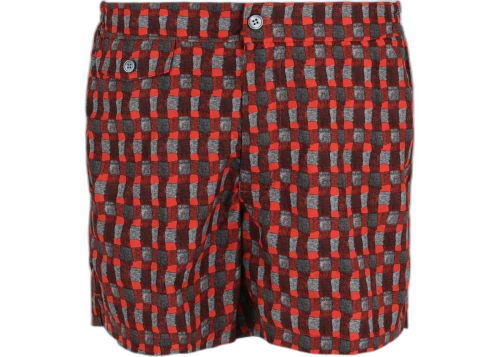 Slowear Incotex Mare Swim Trunks Medium Red