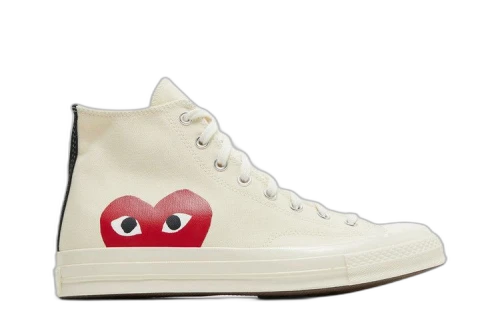 Converse Comme des Garçons Play x Chuck 70 High 'Milk' 2015