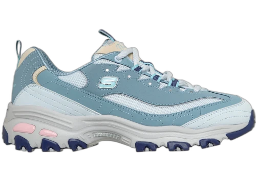 Skechers D'Lites Retro Radiance Blue Multi (Women's)