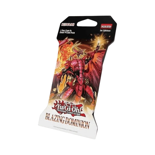 Yu-Gi-Oh! Blazing Dominion Sleeved Booster Pack (1st Edition)