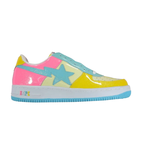 Bapesta FS-001 Low 'Crazy Cotton Candy Glitter'