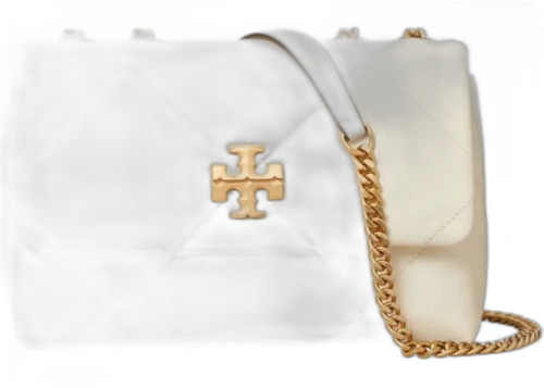 Tory Burch Kira Diamond Quilt Small Convertible Shoulder Bag Warm White