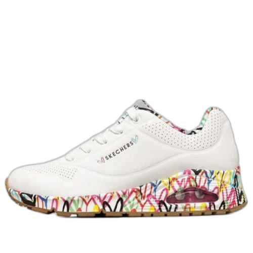 James Goldcrown x Skechers Uno Low Running Shoes White (Women's)