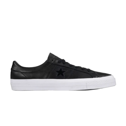 Converse One Star Low Leather 'Black'
