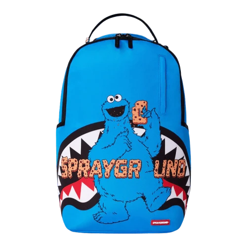Sprayground Sesame Street Cookie Monster Take A Bite Backpack 'Multicolor'
