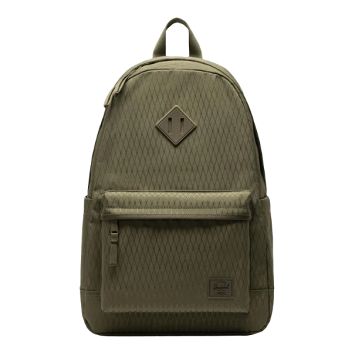 HerscheL 24L Heritage Backpack 'Ivy Green Diamond'
