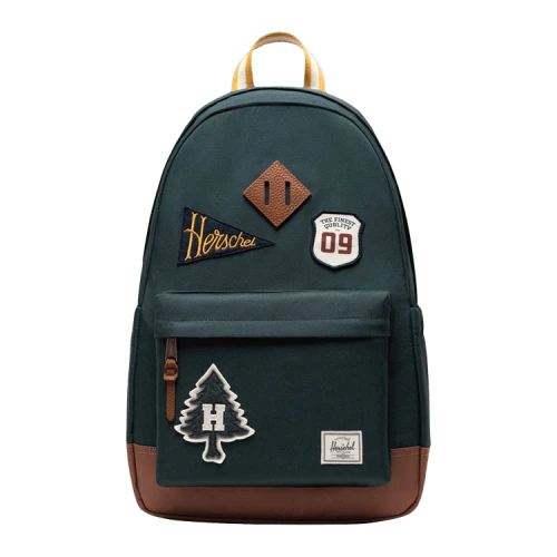 HerscheL 24L Heritage Backpack 'Patches Green Gables'