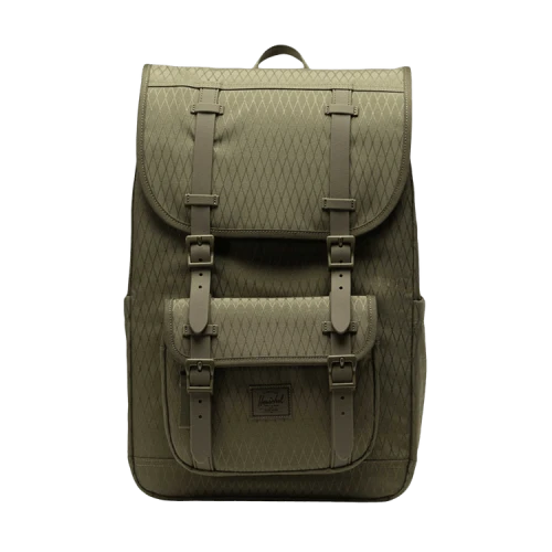 HerscheL 21L Little America Backpack 'Ivy Green Diamond'