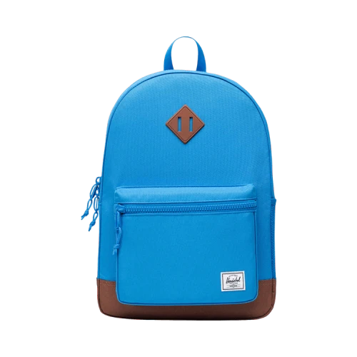 HerscheL 26L Heritage Backpack 'French Blue/Saddle Brown'
