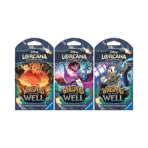 Disney Lorcana: Whispers In The Well Single Sleeved Booster Pack 'Mystery'