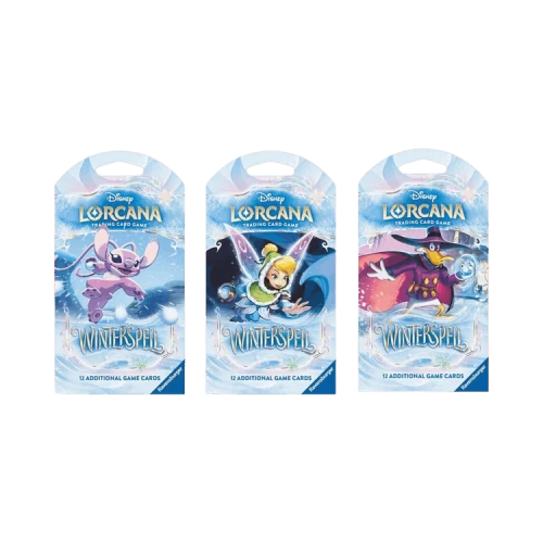 Disney Lorcana: Winterspell Single Sleeved Booster Pack 'Mystery'