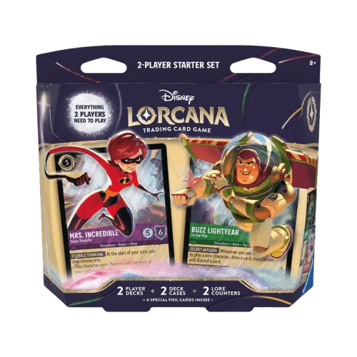 Disney Lorcana: Wilds Unknown 2-Player Starter Set 'Elastigirl/Buzz'