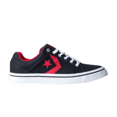 Converse El Distrito Low 'Black Enamel Red'