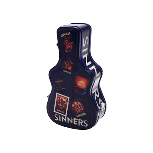 AMC Sinners Michael B Jordan Roadcase Guitar Popcorn Bucket