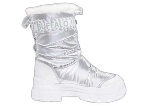 Buffalo Aspha Quilt Snowboot Silver (Women's)