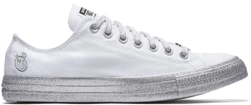 Converse Chuck Taylor All Star Low Miley Cyrus White Silver