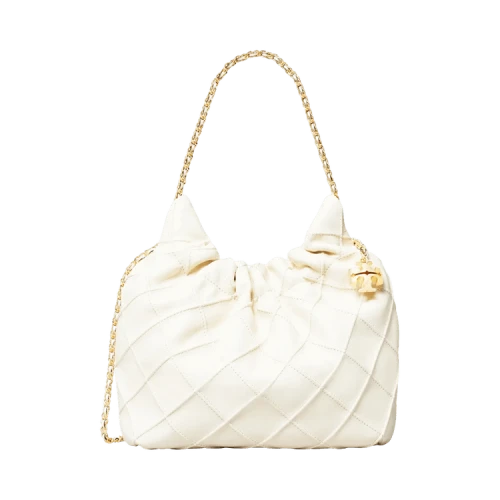 Tory Burch Mini Hobo Bag 'Light Cream'
