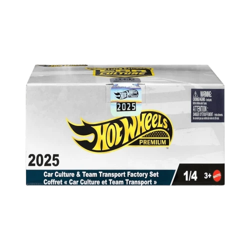 Hot Wheels 2025 Car Culture & Team Transport Factory Collector Set 1/4