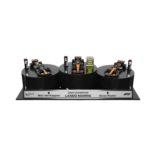 Hot Wheels 2025 Formula 1 Podium Set