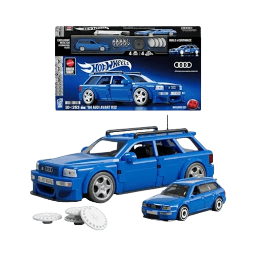Hot Wheels Audi Avant Rs2 Building Toy Kit