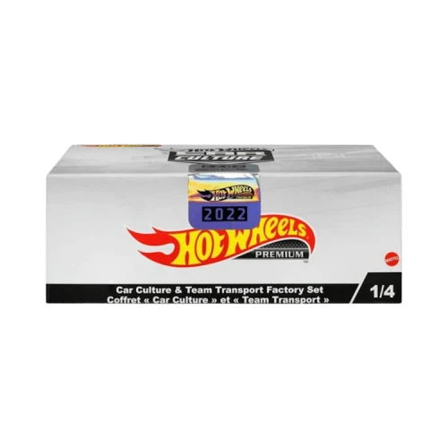 Hot Wheels Car Culture & Team Transport Factory Set + Chase Car